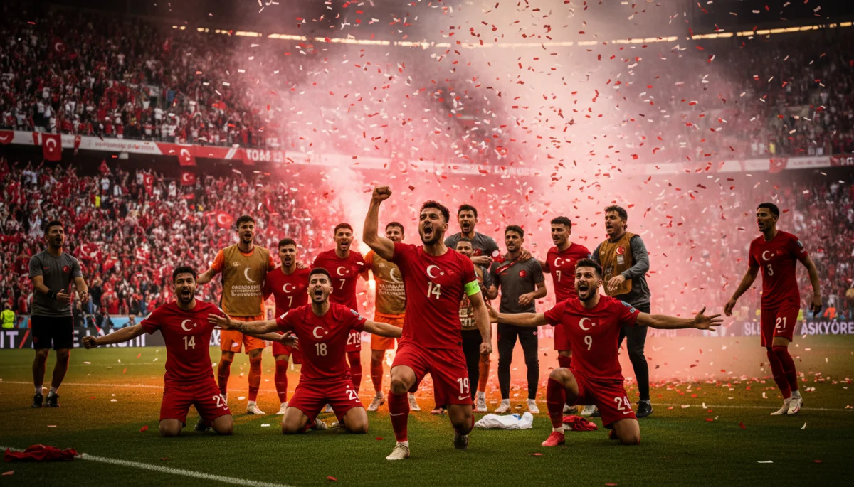 Milli Takımdan Tarihi Zafer: Kerem’in Golüyle Tur Atladık